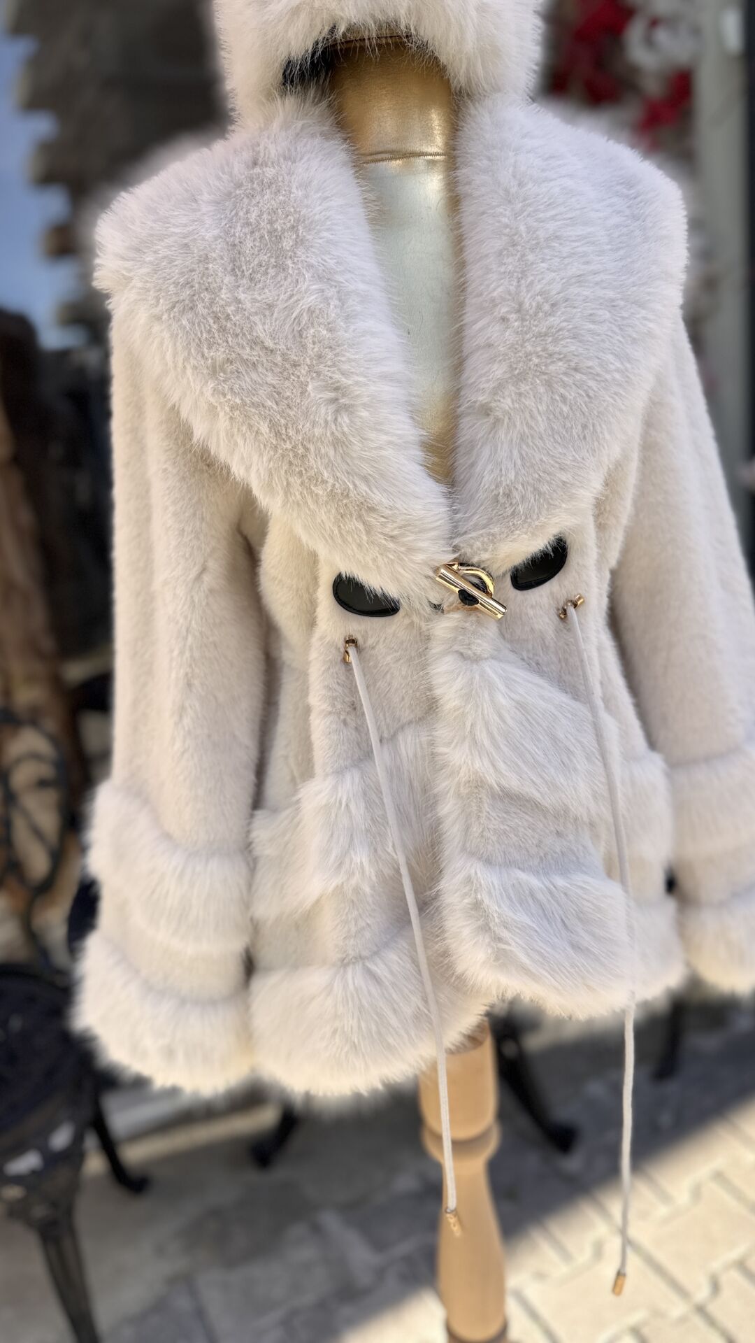 Şehrazat Butik Suare Tasarım Kürk (ŞAPKA DAHİL DEĞİLDİR)