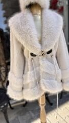 Şehrazat Butik Suare Tasarım Kürk (ŞAPKA DAHİL DEĞİLDİR)