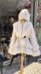 Şehrazat Butik Suare Tasarım Kürk (ŞAPKA DAHİL DEĞİLDİR)