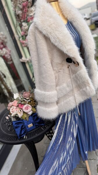 Şehrazat Butik Suare Tasarım Kürk (ŞAPKA DAHİL DEĞİLDİR)