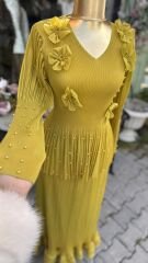 Şehrazat Butik Tasarım İncili Yeşil Takım