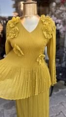 Şehrazat Butik Tasarım İncili Yeşil Takım