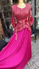 Şehrazat Butik Kolu Güllü Takım