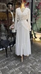 Şehrazat Butik Tasarım Çiçekli Elbise