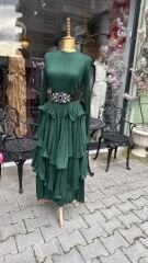 Şehrazat Butik Leyla Elbise(KEMER DAHİL DEĞİLDİR)