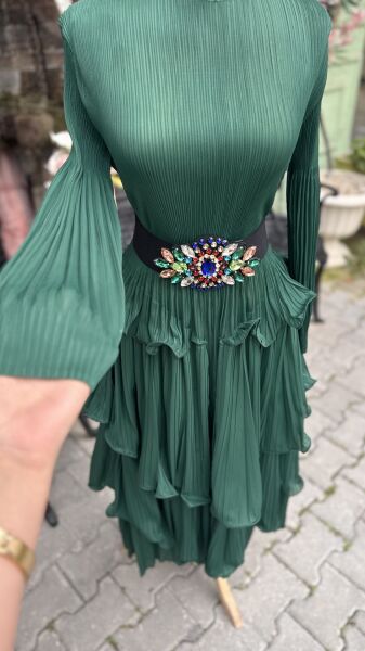 Şehrazat Butik Leyla Elbise(KEMER DAHİL DEĞİLDİR) Standart