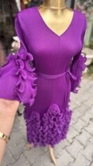 Şehrazat Butik Zümrüt Elbise