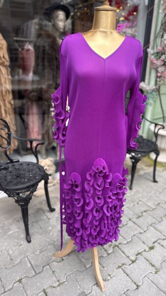 Şehrazat Butik Zümrüt Elbise