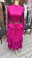 Şehrazat Butik Leyla Elbise(KEMER DAHİL DEĞİLDİR)