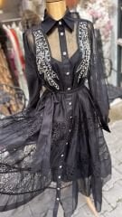 Şehrazat Butik Tasarım İnci Elbise