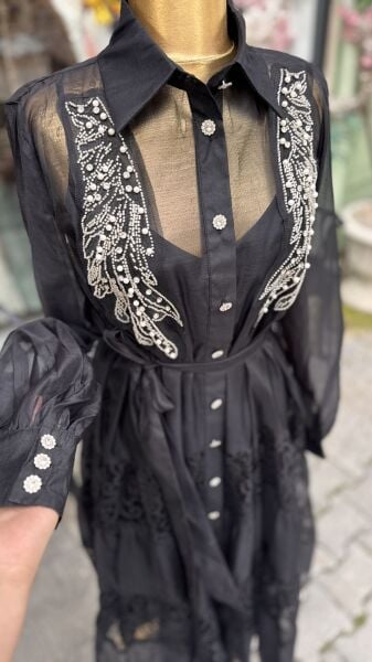 Şehrazat Butik Tasarım İnci Elbise