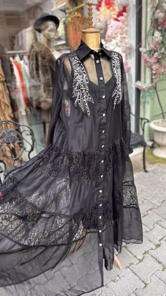 Şehrazat Butik Tasarım İnci Elbise Standart