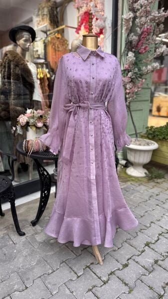 Şehrazat Butik Madame Elbise Battal Standart