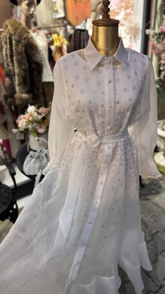 Şehrazat Butik Madame Elbise Battal Standart
