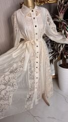 ŞEHRAZAT TASARIM LİNDA DANTEL ELBİSE