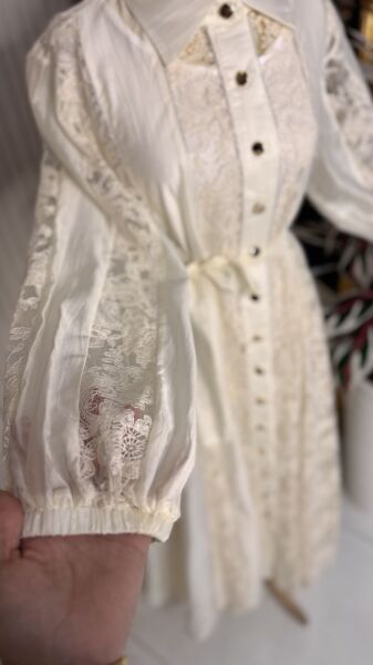 ŞEHRAZAT TASARIM LİNDA DANTEL ELBİSE