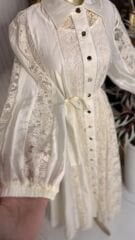 ŞEHRAZAT TASARIM LİNDA DANTEL ELBİSE