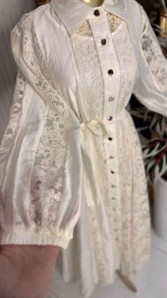 ŞEHRAZAT TASARIM LİNDA DANTEL ELBİSE