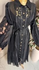 ŞEHRAZAT TASARIM LİNDA DANTEL ELBİSE