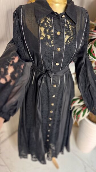 ŞEHRAZAT TASARIM LİNDA DANTEL ELBİSE