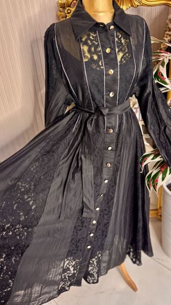 ŞEHRAZAT TASARIM LİNDA DANTEL ELBİSE