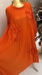 Şehrazat  Butik Çiçek Detaylı Elbise