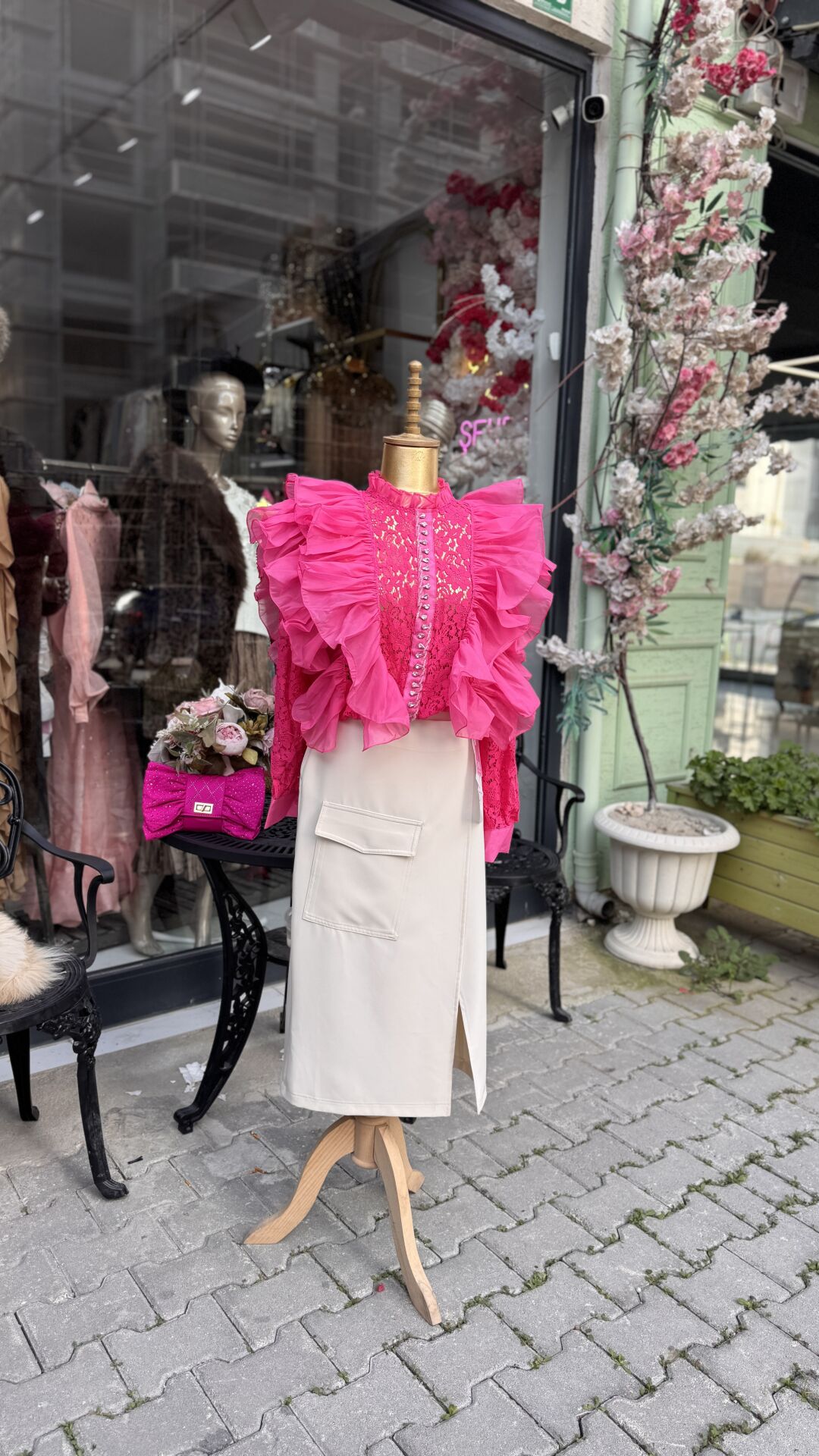 Şehrazat Butik Orkide Gömlek