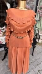 Şehrazat  Butik FırfırlıTakım (KEMER DAHİL DEĞİLDİR)