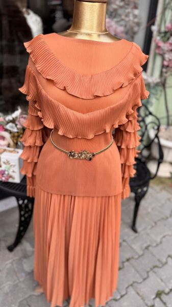 Şehrazat  Butik FırfırlıTakım (KEMER DAHİL DEĞİLDİR)