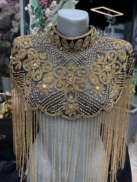 Şehrazat Tasarım Elişi Gold Pelerin