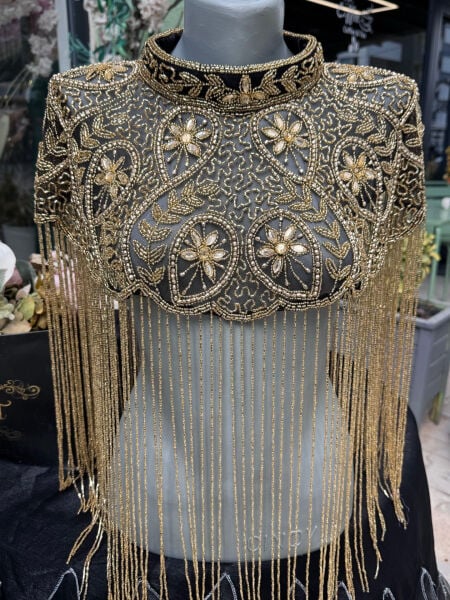 Şehrazat Tasarım Elişi Gold Pelerin