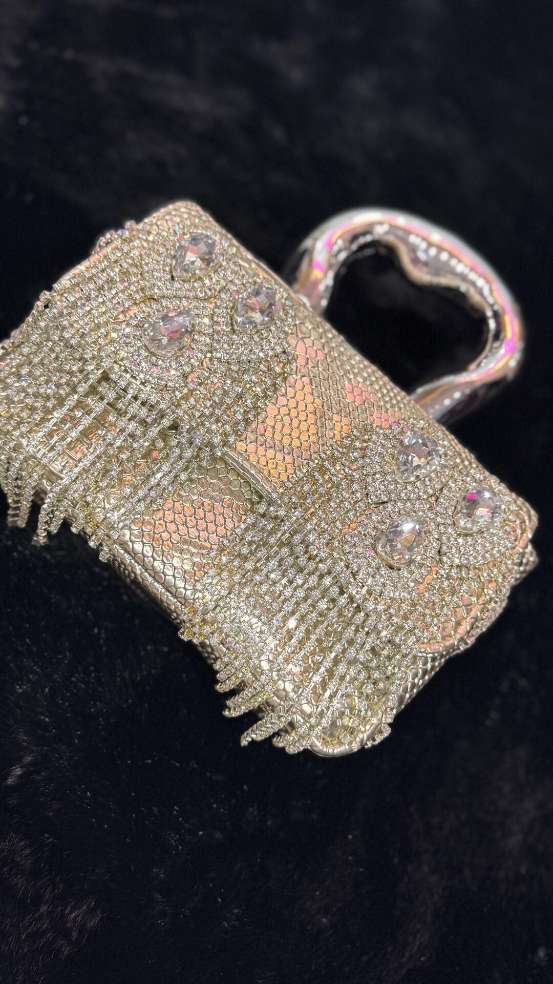 Şehrazat Butik Taşlı Tasarım Şık Abiye Çanta