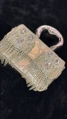 Şehrazat Butik Taşlı Tasarım Şık Abiye Çanta