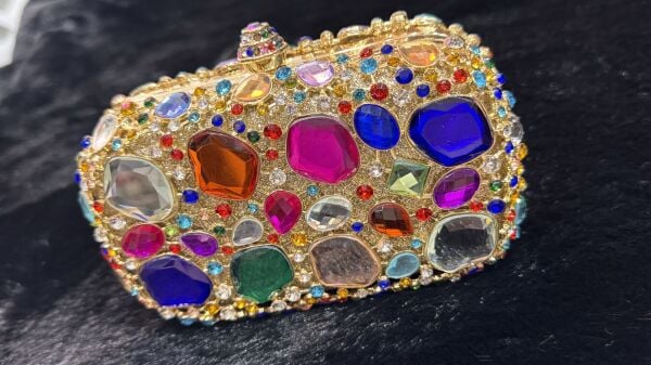 Şehrazat Butik Taş Detaylı Tasarım Şık Abiye Çanta