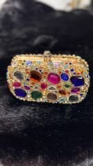 Şehrazat Butik Taş Detaylı Tasarım Şık Abiye Çanta