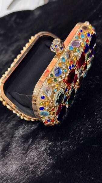 Şehrazat Butik Taş Detaylı Tasarım Şık Abiye Çanta