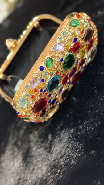 Şehrazat Butik Taş Detaylı Tasarım Şık Abiye Çanta