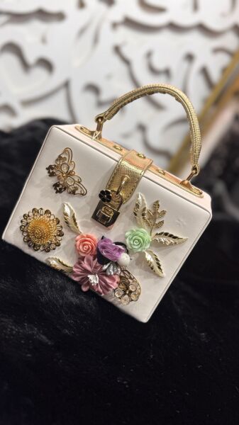 Şehrazat Butik Tasarım Desenli Çanta