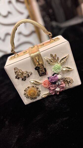 Şehrazat Butik Tasarım Desenli Çanta