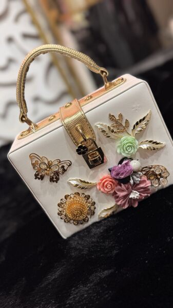 Şehrazat Butik Tasarım Desenli Çanta