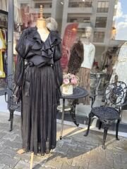 Şehrazat Butik Volanlı Tasarım Mira Elbise