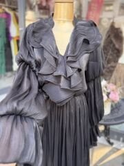 Şehrazat Butik Volanlı Tasarım Mira Elbise