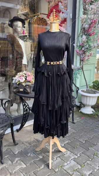 Şehrazat Butik Leyla Elbise(KEMER DAHİL DEĞİLDİR)