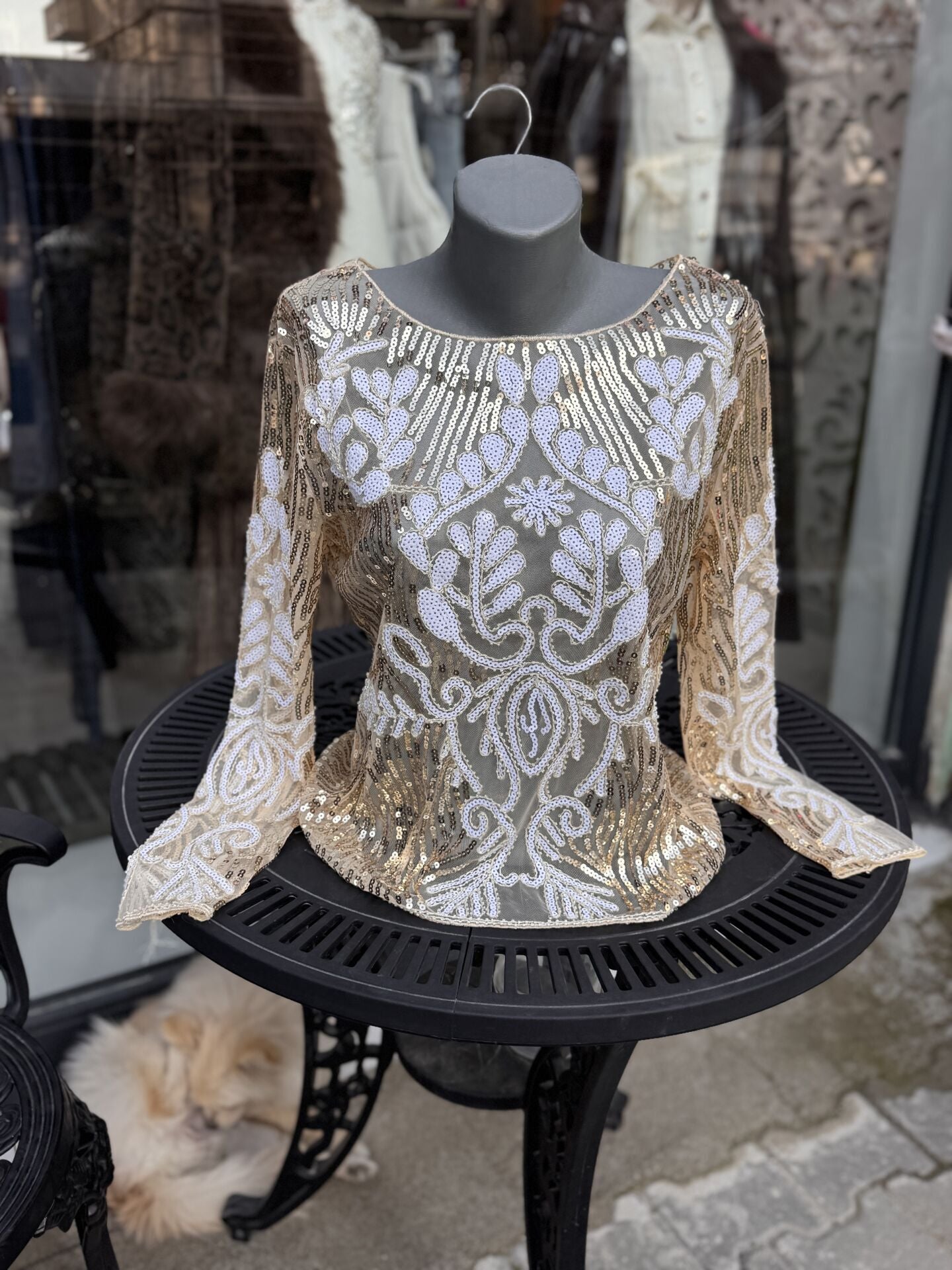 Şehrazat Butik Tasarım Pullu Şık Bluz