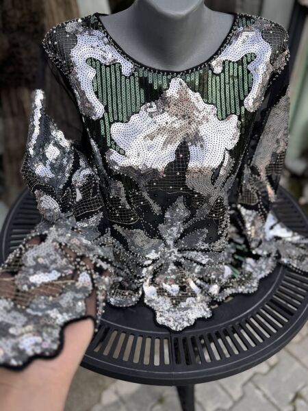 Şehrazat Butik Tasarım Pullu Şık Bluz