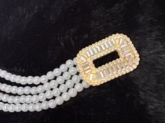 Şehrazat Butik Tasarım İncili Şık Kemer