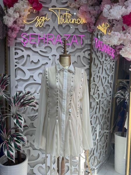 Şehrazat Butik Dilruba Tasarım Gömlek