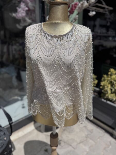 Şehrazat Diamond Tasarım Bluz ( KEMER DAHİL DEĞİLDİR)