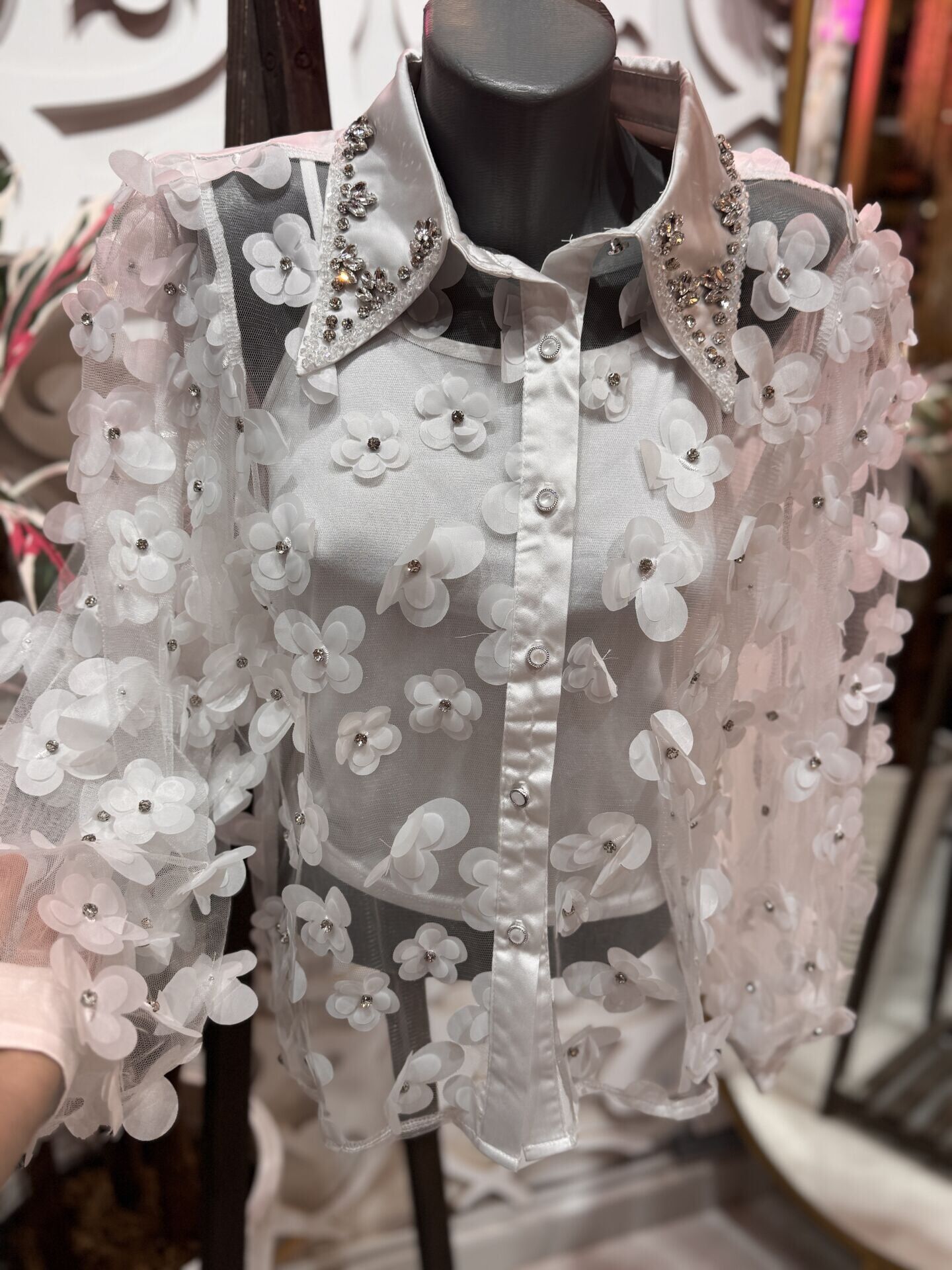 Şehrazat Butik Manolya Gömlek