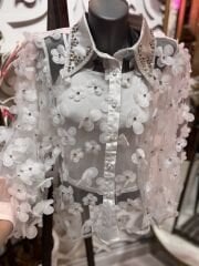 Şehrazat Butik Manolya Gömlek